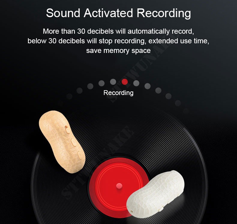 ses ve ses kaydedici - sesle etkinleştirilen kayıt