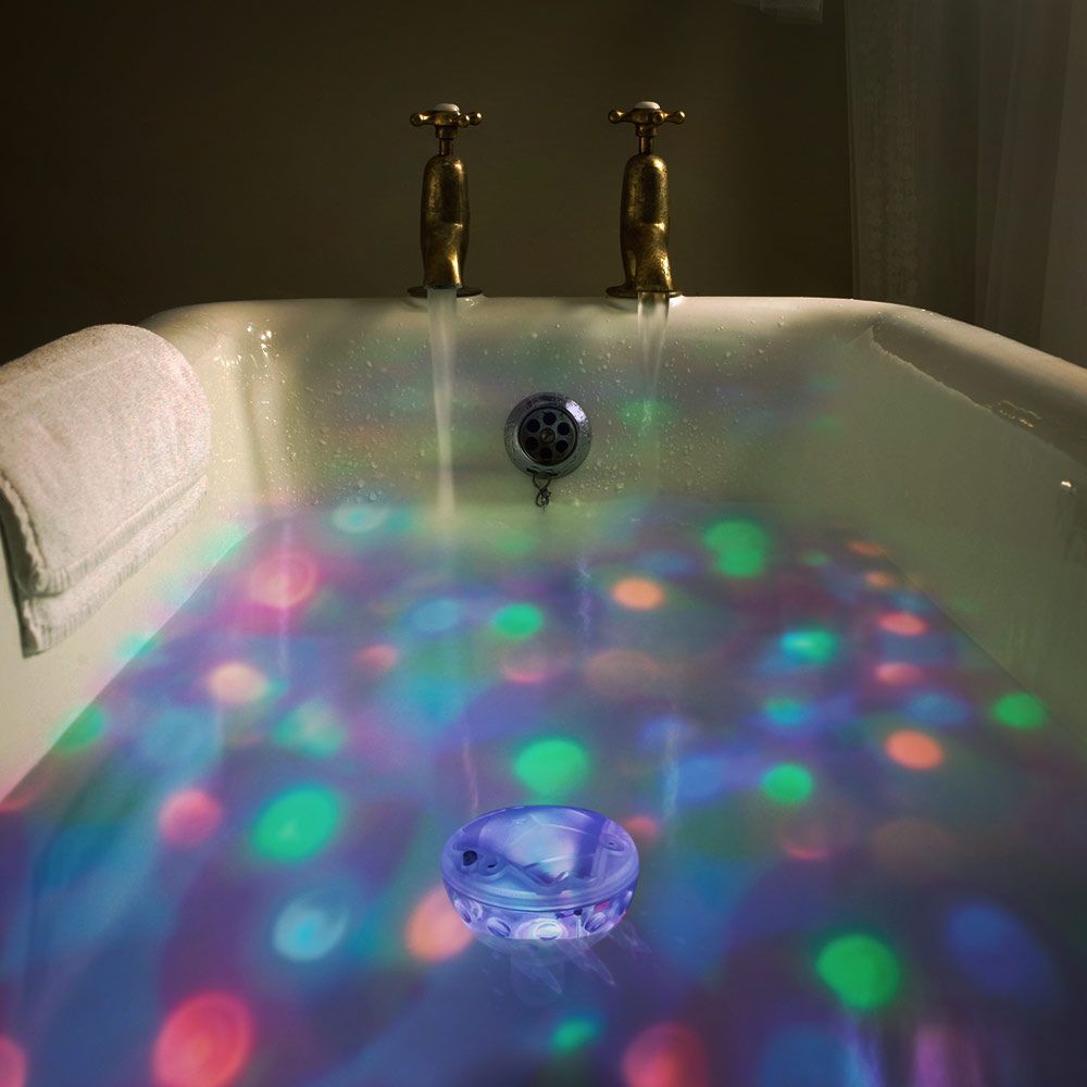 yüzen LED banyo lambası