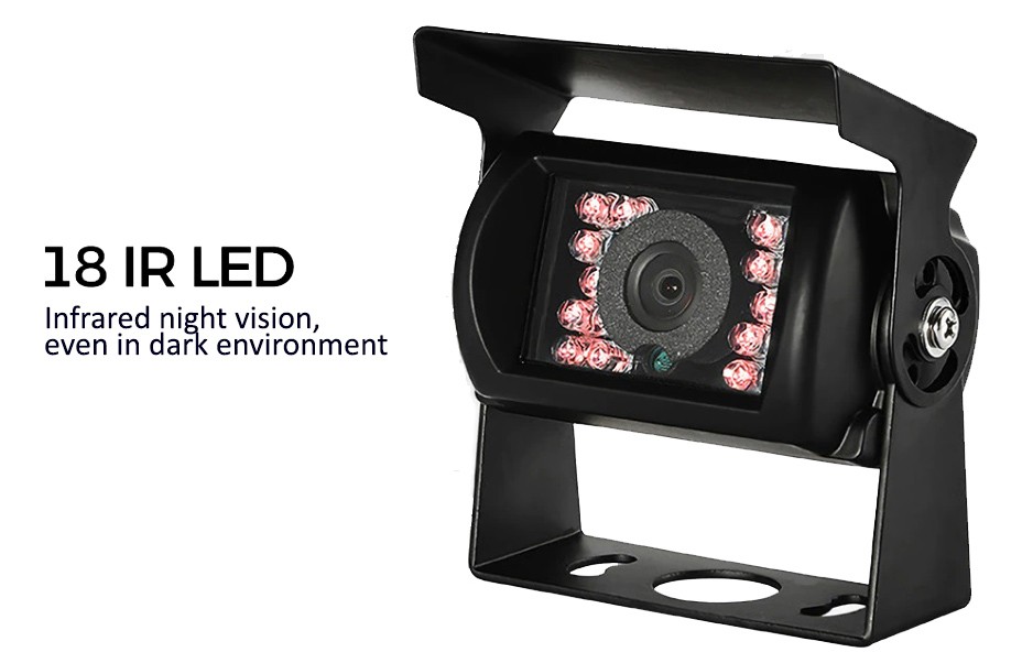 18 IR LED gece görüşlü araba kamerası