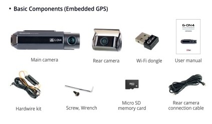 g-on 4 gnet kamera paket içeriği