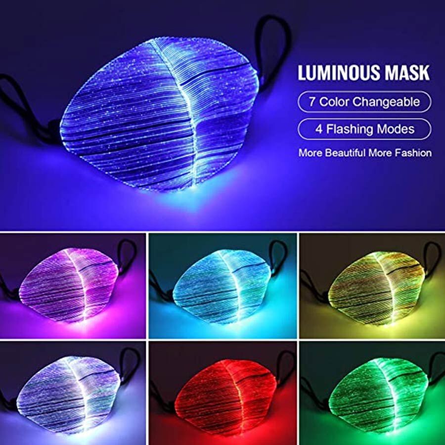 LED koruyucu maske aydınlatıcı