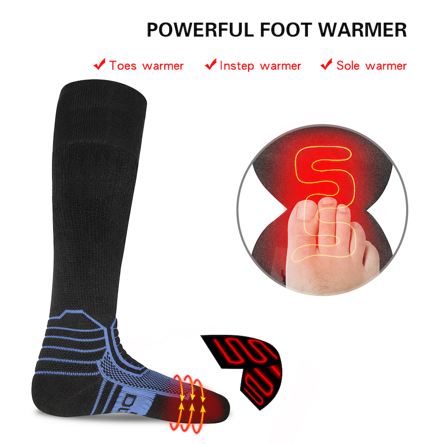 elektrikli ısıtmalı çoraplar - termo ısıtmalı çoraplar