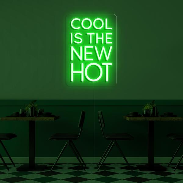 Duvardaki LED neon 3D tabela - Cool yeni sıcak 75 cm
