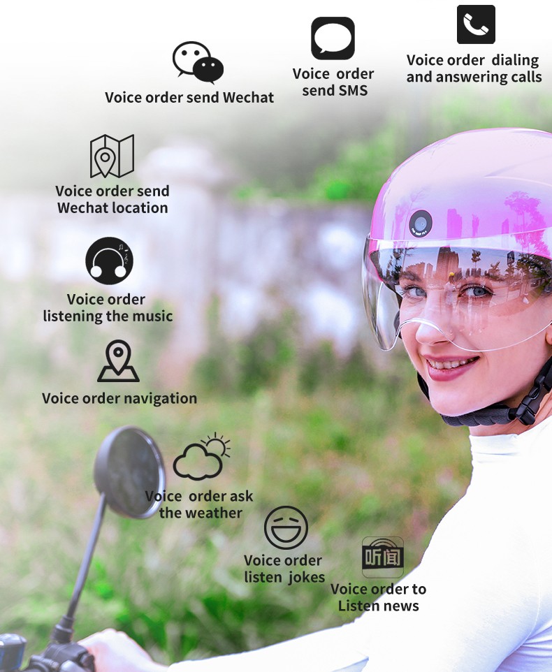 akıllı bisiklet kaskı AI sesli yardımcısı