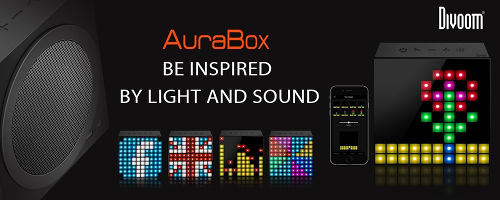aurabox taşınabilir hoparlör