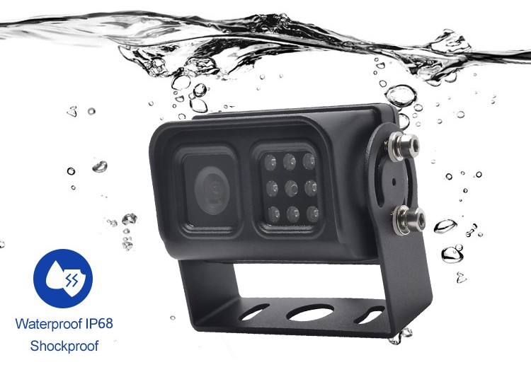 araba kamerası IP68 su geçirmez, mekanik hasara karşı dayanıklı