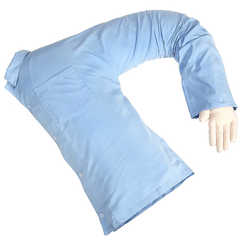 erkek arkadaş kol yastığı yarım vücut