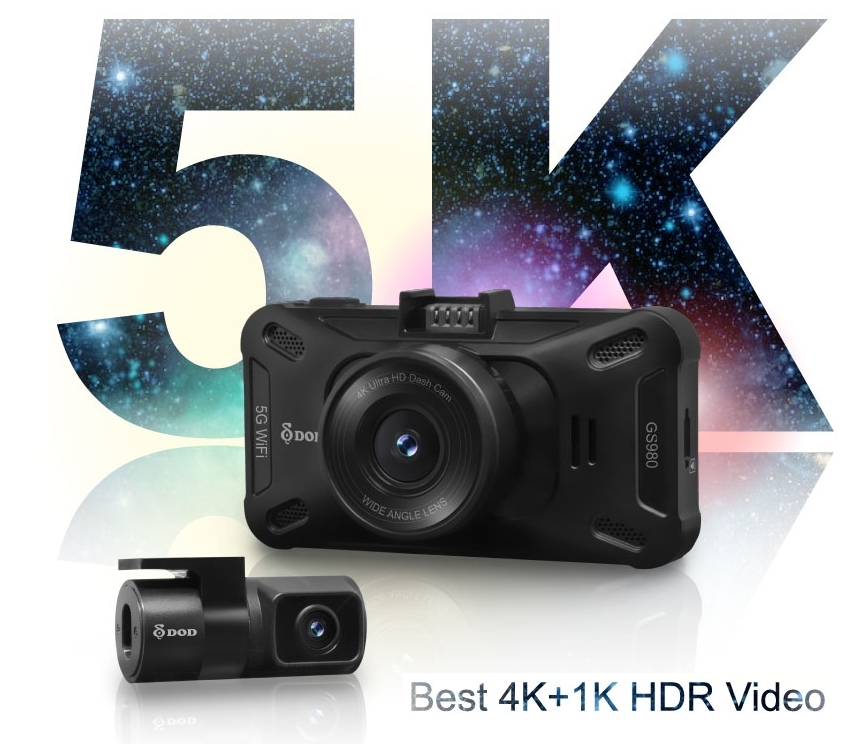 en iyi araç kamerası 4k 5k araba kamerası çift DOD GS980D