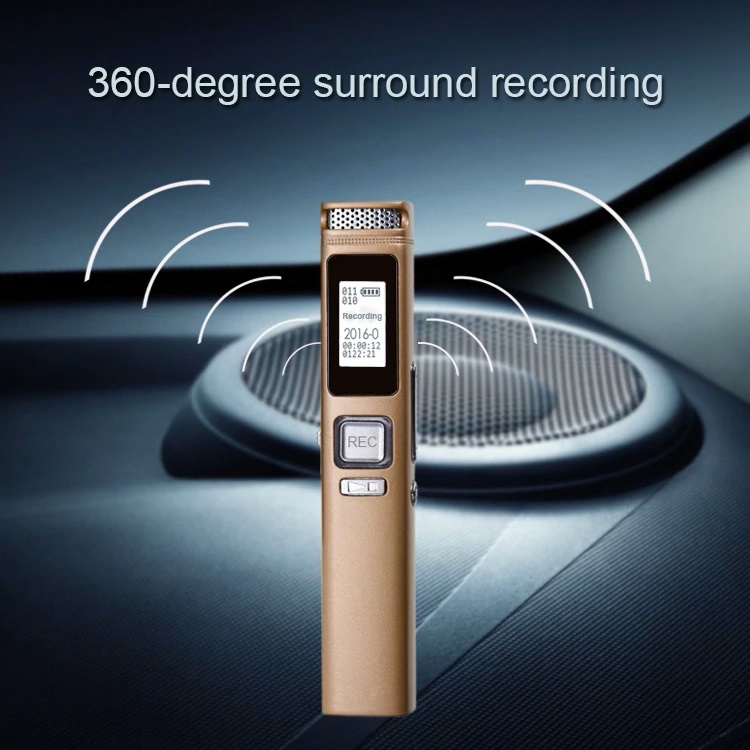 360 ° taşınabilir ses kaydedici