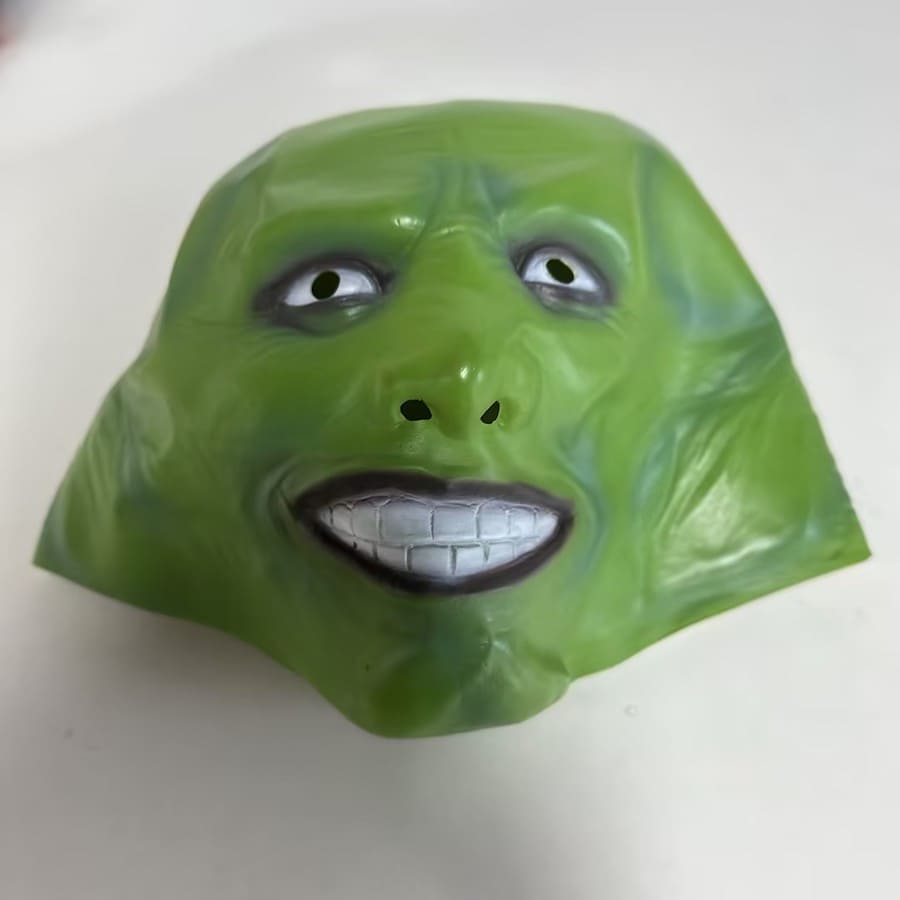 Jim Carrey maskesi - yeşil maske