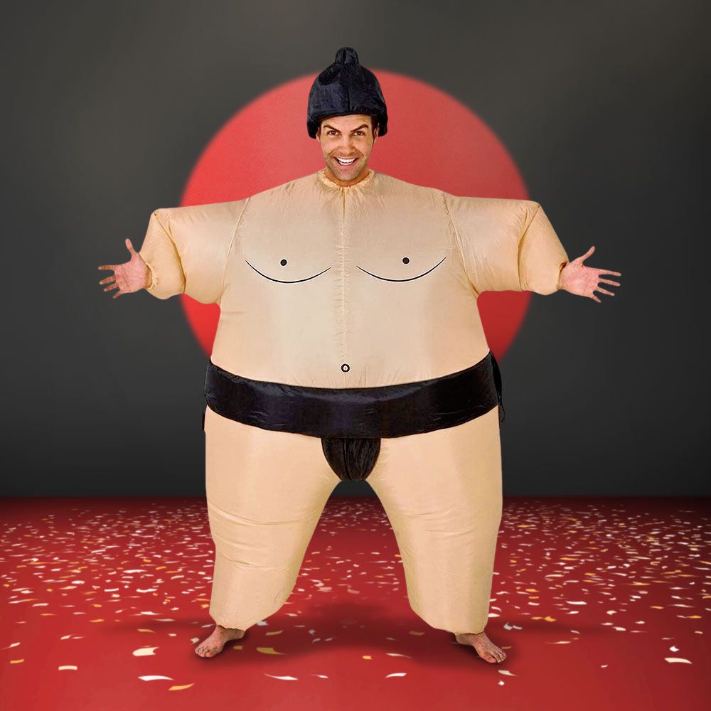 Cadılar Bayramı için sumo kıyafeti Şişme kostüm - sumo güreşçisi