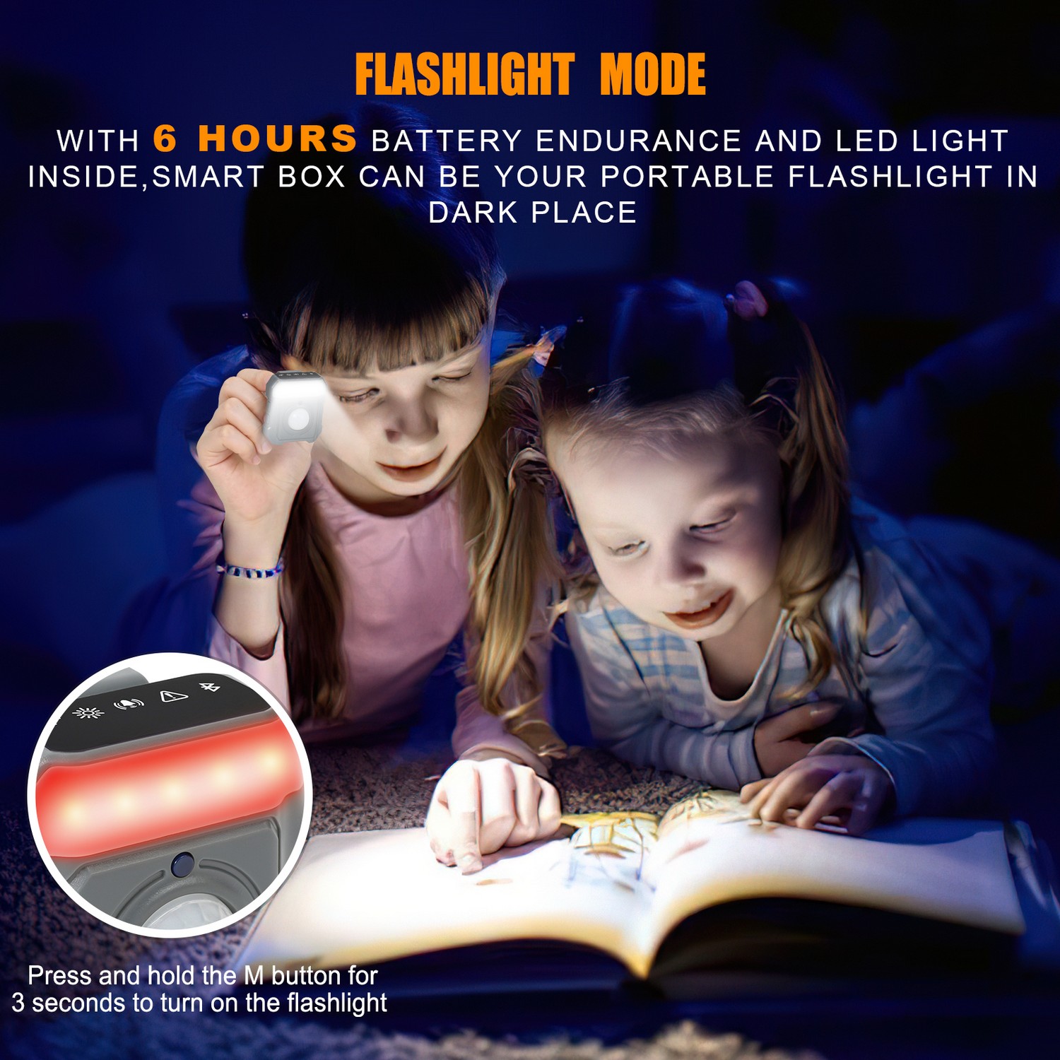 güvenlik akıllı alarmı - el feneri modu - LED ışık