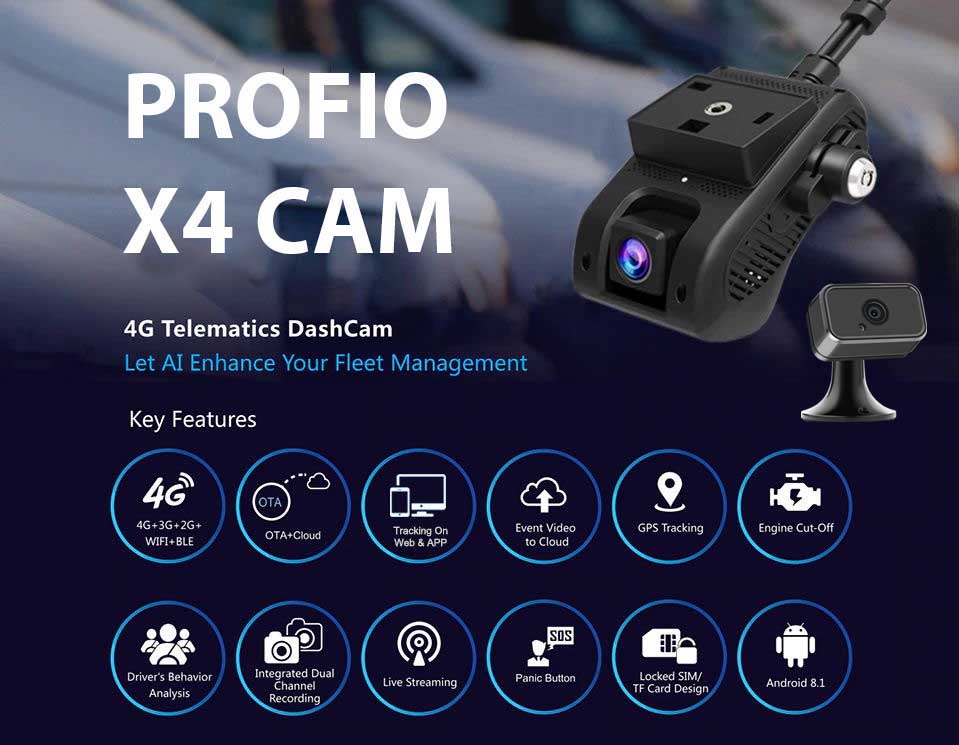 Bulut Araç Kameraları Profio X4