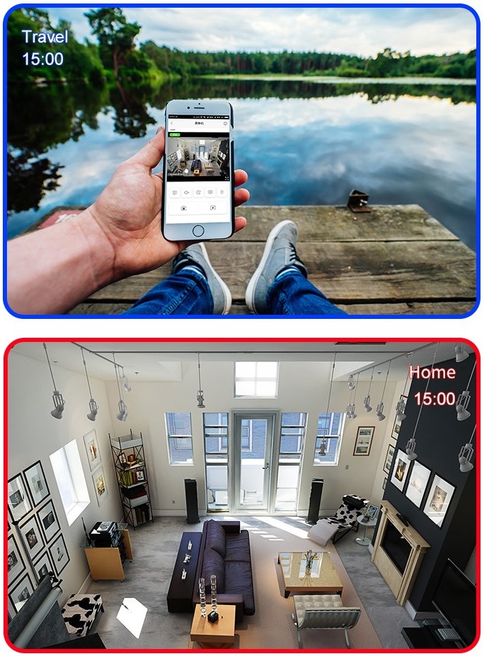 wifi bağlantı kamerası - akıllı telefon uygulaması