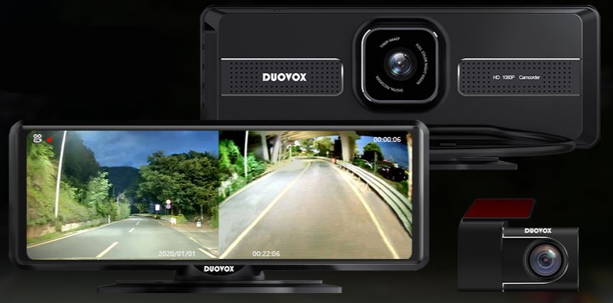 en iyi gece görüşüne sahip araba kamerası - duovox v9