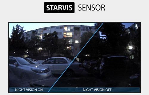 Sony starvis sensörü - dod ls500w + kamera