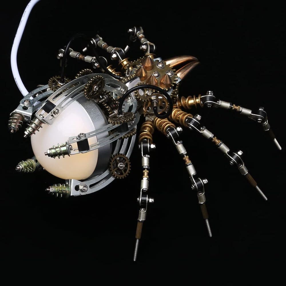 örümcek 3D metal bulmaca