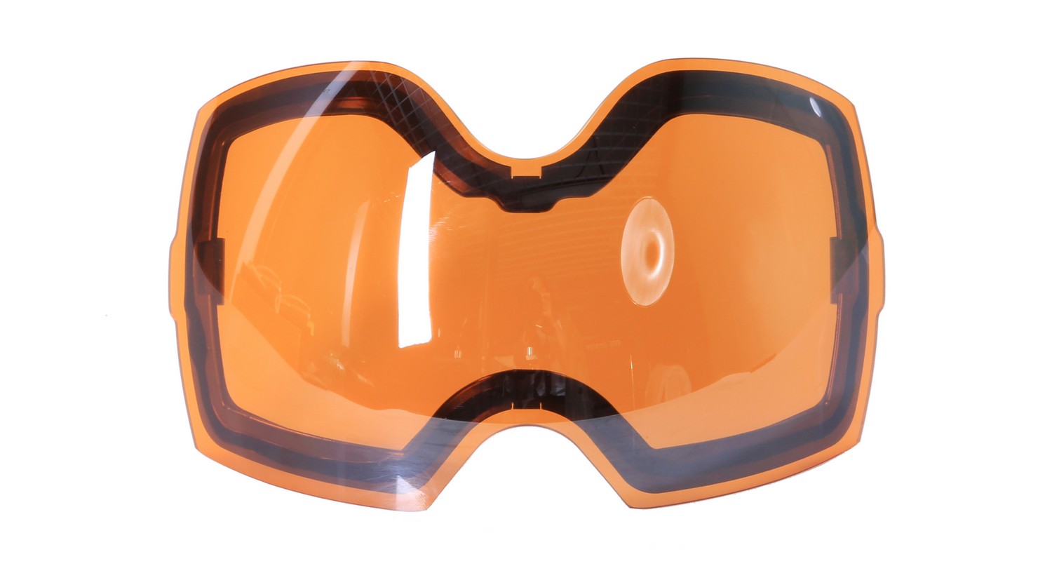 Kayak gözlüğü için turuncu yedek cam