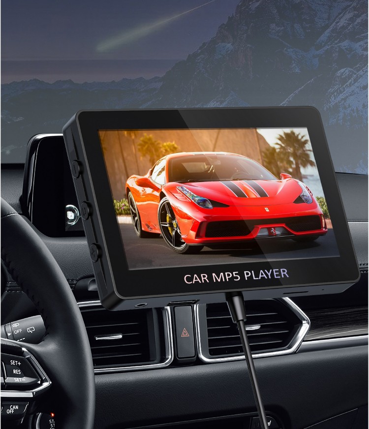 Araba için mp5 araba oynatıcı video ekranı monitör oynatıcı