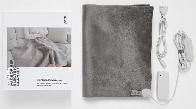 inko ısıtmalı battaniye - usb destekli