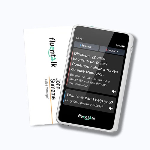 Fluentalk T1 mini - 2,8" HD ekranlı Visa kart boyutu