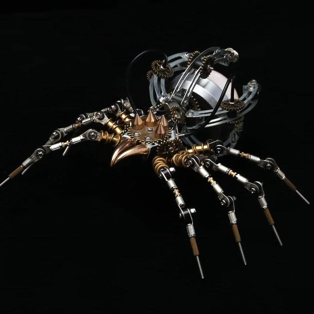 Çocuklar ve yetişkinler için 3D yapboz örümcek