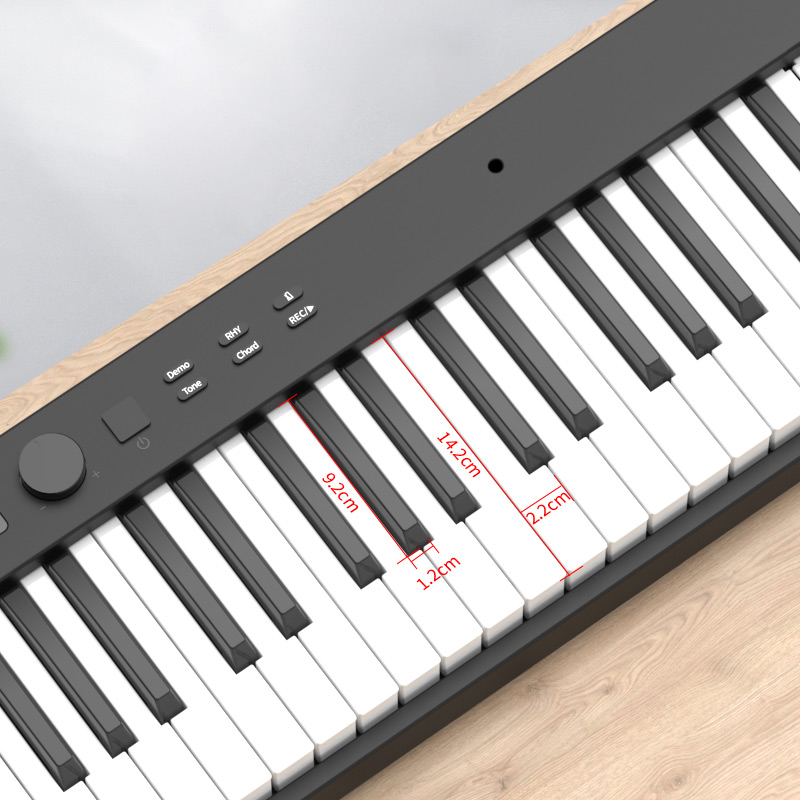 dijital MIDI piyano tuşları