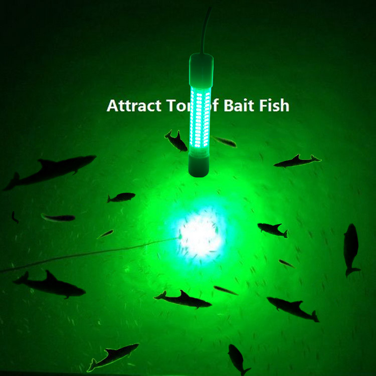 Balık tutma ışığı yeşil LED - gece balıkçılığı için ideal - 300 W'a kadar güç