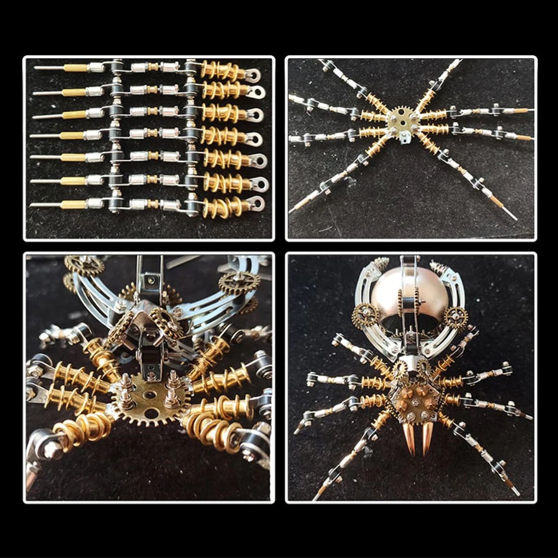 3D metal yapboz örümcek