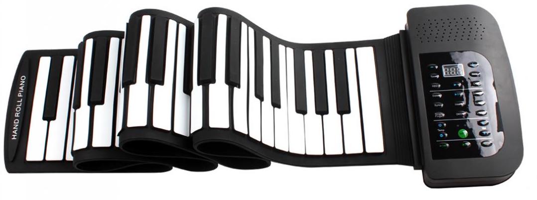 taşınabilir piyano klavyesi roll up piyano
