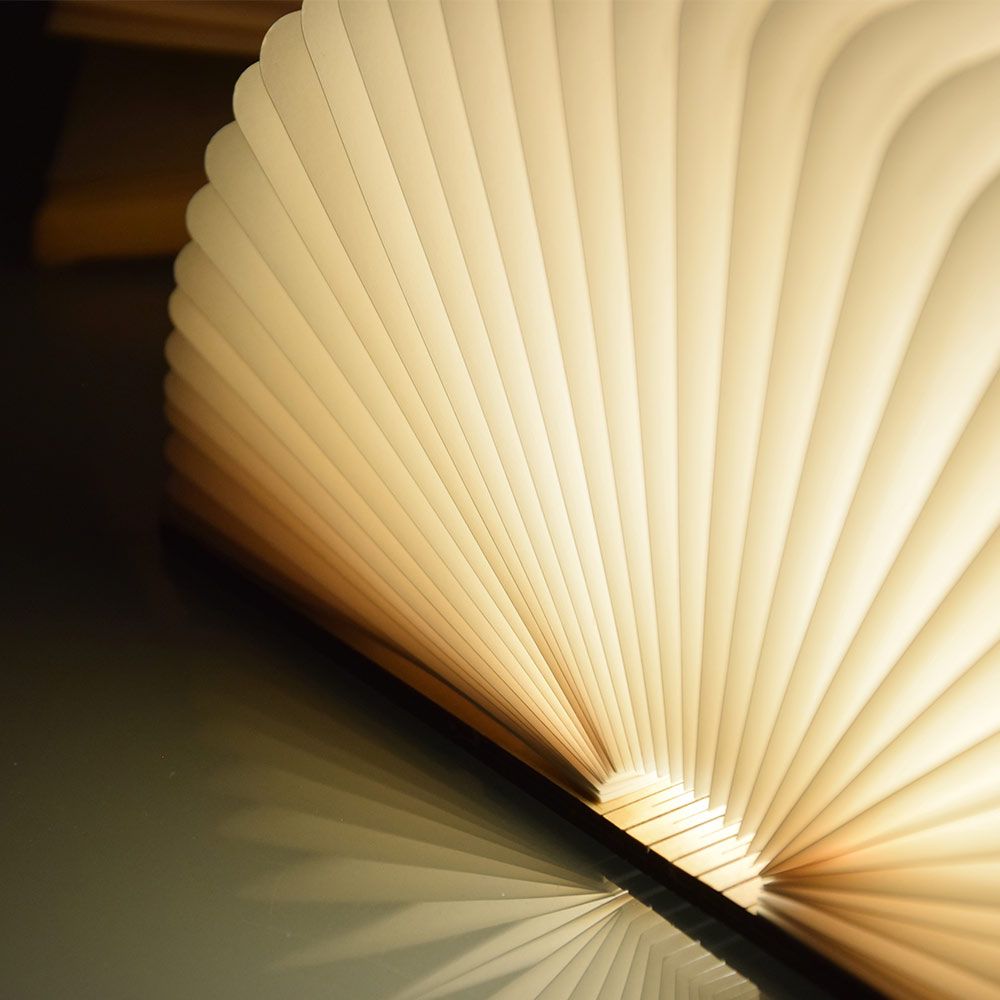 ışıklı kitap katlanır lamba