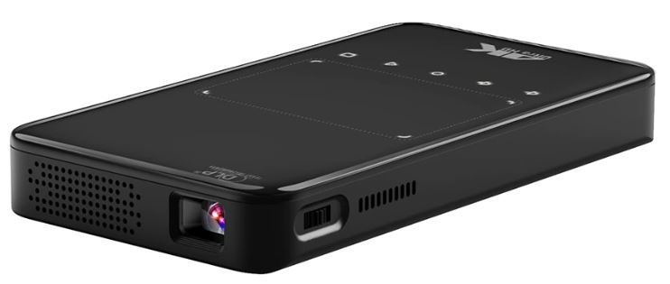 mobil wifi 4K FULL HD için mini cep projektörü